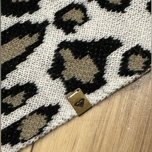 Roxy Infinite Animal Print Knit Scarf